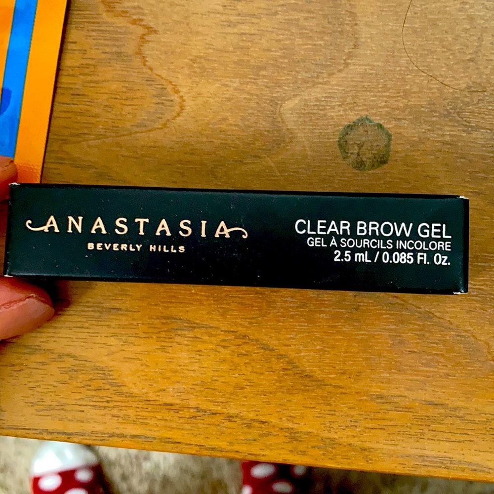 Clear brow gel